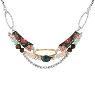 Collier Hotel Particulier Couleur Argent Multi